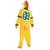 Adults Super Mario Bros. Bowser Hooded Jumpsuit Costume