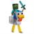 Kids Minecraft Chicken Jockey Ride-On Pop-Out Costume