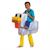 Kids Minecraft Chicken Jockey Ride-On Pop-Out Costume
