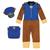 Toddler Deluxe Paw Patrol Chase Jumpsuit Costume
