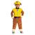 Toddler Deluxe Paw Patrol Rubble Jumpsuit Costume