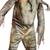 Kids Classic Jurassic World Rebirth Distortus Rex Hooded Jumpsuit Costume
