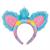 Kids Furby Tie Dye Ears Headband - One Size