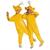 Kids Classic Pikmin Yellow Pikmin Jumpsuit Costume
