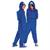 Kids Among Us Blue Imposter Hooded Jumpsuit Costume