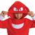Kids Classic Sonic the Hedgehog Knuckles Hooded Jumpsuit Costume