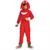 Kids Classic Sonic the Hedgehog Knuckles Hooded Jumpsuit Costume