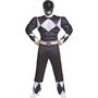 Black Ranger Classic Muscle Adult Costume