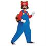 Kids Deluxe Mario Bros Raccoon Costume