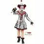 Kids Ghost Face Circus Harlequin Dress Costume