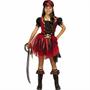 Kids Jolly Pirate Short-Sleeved Dress Costume