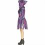 Adults Ghost Face Two-Tone Chrome Dress Costume