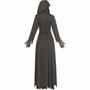 Adults Ghost Face Sparkly Skele-Stone Dress Costume