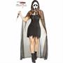 Adults Ghost Face 30th Anniversary Black Dress Costume