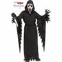 Kids Ghost Face Splatter Mask Hooded Robe Costume
