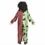 Kids Two-Headed Creepy Clown Jumpsuit Costume