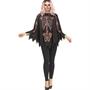 Poncho Rose Gold/Glitter Skeleton Costume