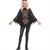 Poncho Shimmer Skeleton Child Costume