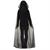 Kid's Hooded Sparkle Cape Costume Accessory