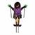 36\ Wrong Way Witch Tree Hugger Outdoor Halloween Decoration