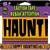 50 Ft. Black & Orange Boo! Happy Haunting! Caution Tape