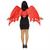 Adult Red Satin Wings Costume Accessory