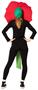 Red Rose Flower Adult Costume