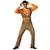 Adults Swaggertown Orange Houndstooth Pantsuit Costume