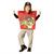 Kids Big League Chew Slammin' Strawberry Gum Pouch Tunic Costume