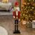 3 Ft. Large Classic Red Wood Holiday Nutcracker with Scepter
