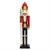 3 Ft. Large Classic Red Wood Holiday Nutcracker with Scepter
