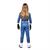 Kids Qualux Marvel The Fantastic Four: First Steps Invisible Woman Jumpsuit Costume