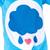 Baby Classic Care Bears Grumpy Bear Jumpsuit Costume