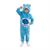 Toddler Deluxe Care Bears Grumpy Bear Hooded Jumpsuit Costume