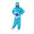 Adults Care Bears Grumpy Bear Hooded Onesie Jumpsuit Costume