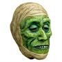 Chamber of Horrors Green Latex Mummy Mask - One Size