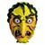 Chamber of Horrors Green Latex Overhead Witch Mask