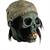 Adults Illusive Concepts Pirate Skull Overhead Latex Mask