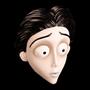 TIm Burton's Corpse BrideT Victor Mask Costume Accessory