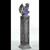 Oversized Gargoyle Pillar Animated Halloween Prop 96"
