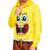 Adults SpongeBob SquarePants SpongeBob Hooded Onesie Costume