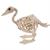 Skeleton Baby Duck Prop