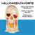Light-Up Flaming Large Plastic Skull Halloween Tabletop Decoration, 20" x 10 3/4"