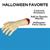 Severed Plastic Hand Halloween Tabletop Decoration 10 1/2"