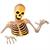 7 Ft. 5" x 4 Ft. Light-Up Ground Breaking Skeleton Halloween Decoration