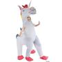 UNICORN INFLATABLE 4 LEGGED COSTUME CHILD