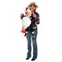 CHICKEN AND FARMER BABY N ME