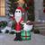 5 Ft. Airblown Blowup Inflatable Jack Skellington & Zero with Built-In Lights Halloween Outdoor Yard Decoration