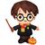 38" Airblown Inflatable Harry Potter Harry Potter with Jack-O'-Lantern Halloween Outdoor Yard Decoration