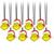 Grinch EmoteGlow Musical 8-Bulb Christmas Light String Decoration